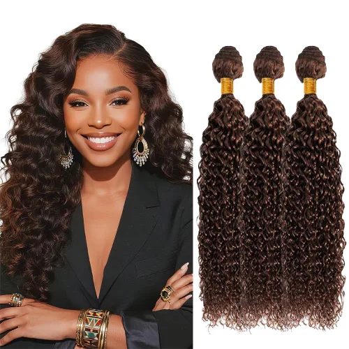 Vista 67 de Color 30 paquetes de cabello humano marrón onda del cuerpo paquetes 8 10 12 pulgadas brasileño virgen Remy extensiones de cabello humano doble trama