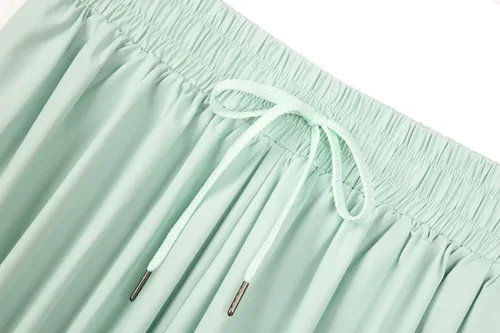Vista 5 de luogongzi - Pantalones cortos de correr 2 en 1 para mujer sueltos para gimnasio yoga atletismo entrenamiento o ciclismo de elastano para relajarse