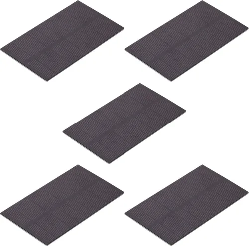 Vista 21 de Bettomshin 5 unidades de mini paneles solares de 5 V 25 MA, células solares policristalinas, módulo de panel micro solar para juguetes eléctricos