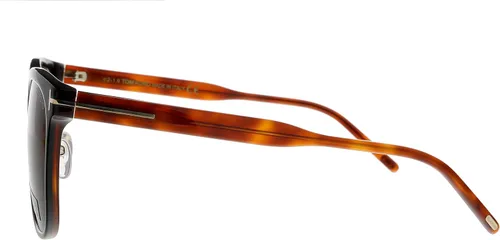 Vista 3 de Tom Ford FT0639-K 05J Naranja Gafas de sol redondas para hombre