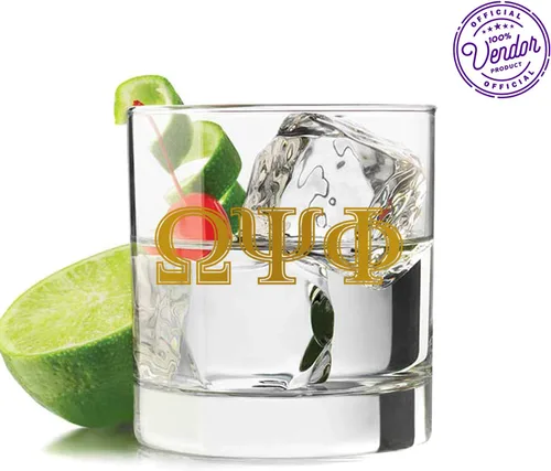 Vista 8 de BBGreek Omega Psi Phi Fraternity Parafernalia - Vasos para beber