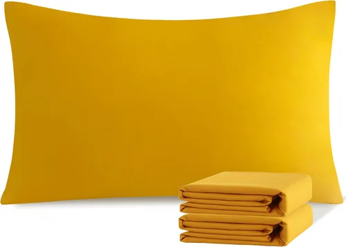 Vista 103 de NTBAY Juego de fundas de almohada estándar, paquete de 2 fundas de almohada de microfibra cepillada de 20 x 26 pulgadas, suaves, sin arrugas Aqua