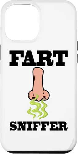 Vista 26 de Fart Sniffer Shirt, Gross Dad Joke Shirt, Weird Funny Fart Case for iPhone 17