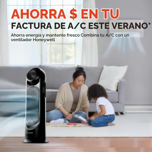 Vista 5 de Honeywell TurboForce - Ventilador de torre, color negro