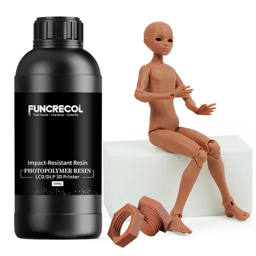 Vista 25 de 16K - Resina de fotopolímero estándar mejorada, resina de impresora 3D de curado UV rápido de 405 nm, resina de impresión 3D de baja olor y alta