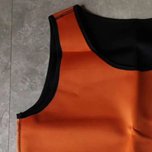 Vista 3 de Soluo Chaleco de compresión para hombre, modelador de cuerpo, adelgazante, capa base de compresión, camiseta sin mangas con control
