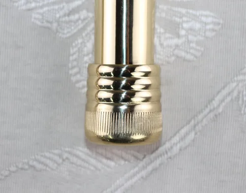 Vista 9 de Haolin Arts Crafts 73.22 "H Crosier Brass G-29. Nuestra compañía tiene 48 tipos de crozier para su elección.