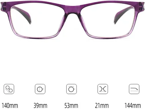 Vista 4 de Gafas de miopía antifatiga ocular con bloqueo UV para hombres y mujeres