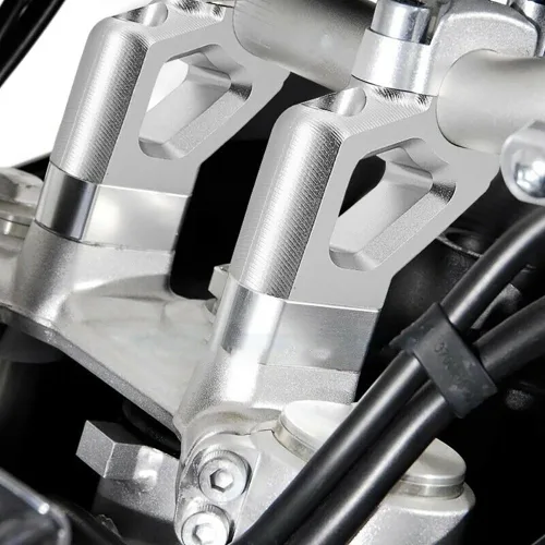 Vista 7 de Dreamseek Elevadores de manillar para Triumph Tiger 800/850/900 2010-2023, Tiger Explorer 1200 2012-2022 Abrazaderas de adaptador de montaje