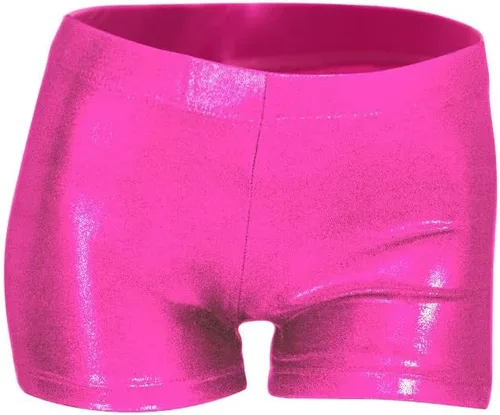 Vista 2 de Aosva 2 pantalones cortos de gimnasia para niñas de 2 a 14 años