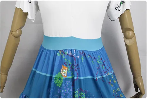 Vista 6 de Bleoavre Disfraz de princesa mágica para mujer, disfraz de anime de Halloween