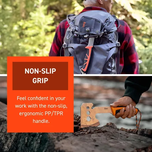 Vista 5 de S.O.L. Survive Outdoors Longer Equipo de camping SOL Stoke Camp Hacha