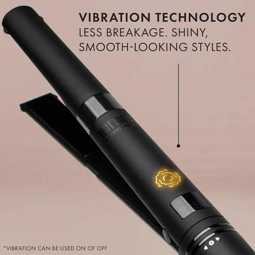 Vista 2 de HOT Tools Pro Artist SmoothWave - Plancha plana vibradora Plancha de pelo