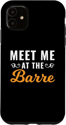 Vista 8 de Ballet Meet Me at The Barre for Ballerina Trainer Dancing Case for iPhone 16
