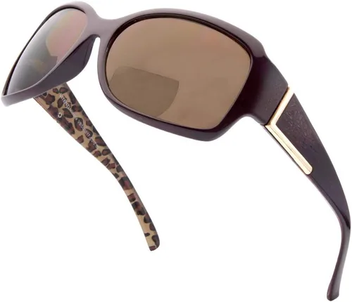 Vista 8 de VITENZI Gafas de sol con lectores para mujer Butterfly Jackie O Reading Gafas de sol Vittoria