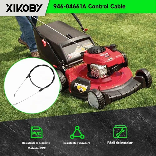 Vista 2 de Cable de Control 946-04661A Compatible con Troy Bilt TB110 TB230 Craftsman MTD Yard Machine Cortacésped Autopropulsado a Gas de Empuje de 21