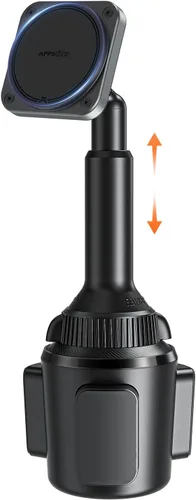 Vista 11 de APPS2Car Soporte universal para teléfono para auto, brazo largo de extensión rápida, giro de 360°, ajustable para iPhone, Samsung, Google y todos