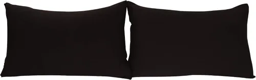 Vista 8 de Juego de 2 fundas de almohada elásticas de micropunto ultra suaves, tamaño estándar, color beige