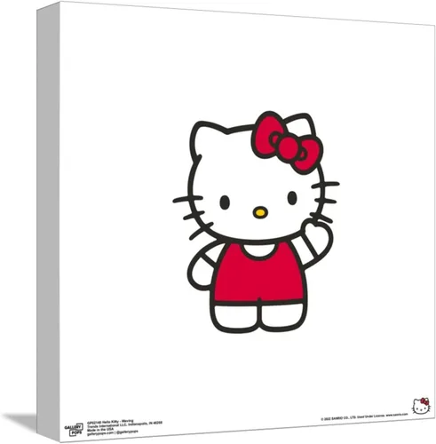 Vista 10 de Trends International Gallery Pops Hello Kitty - Póster de pared con diseño de Hello Kitty, 12 x 12 pulgadas, versión de marco negro