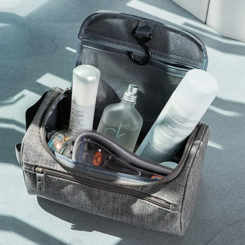 Vista 4 de Nincha Manual Razor Travel Case Portable Plástico Manual Razor Trimmer Protector Negro