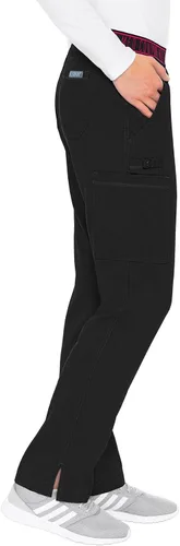 Vista 3 de Med Couture Touch Yoga 2 - Pantalón de bolsillo tipo cargo para mujer