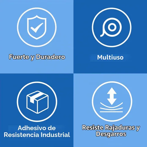 Vista 9 de JARLINK - Cinta de embalaje transparente (6 rollos), cinta de embalaje resistente para envíos, embalajes, mudanzas y sellados; cada rollo mide 2,7