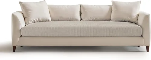 Vista 72 de SUBRTEX Funda para Sofá, Fundas Deslizables para Asientos de Autocaravana, Fundas Elásticas Duraderas para Loveseat, Protector de Muebles de Spandex