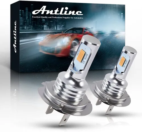 Vista 31 de Antline Bombilla LED H1 súper brillante, versión 3570 CSP-Chips LED antiniebla, repuesto DRL (paquete de 2)