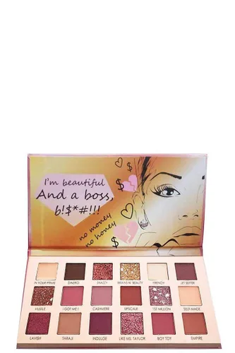 Vista 2 de Italia Deluxe Boss Bisch - Paleta de sombra de ojos con pigmento de 18