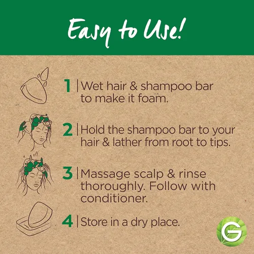 Vista 4 de Garnier Whole Blends - Barra de champú hidratante para cabello normal, coco y aloe vera, 2 onzas, 1 unidad (el embalaje puede variar)