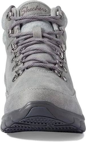 Vista 2 de Skechers Botas de moda fáciles de llevar y cálidas para mujer, Gris