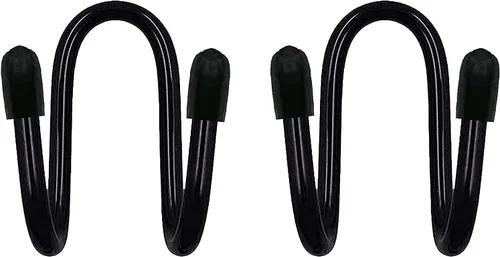 Vista 2 de Soporte flexible para sombreros duros sobre el asiento, colgador de casco duro para colgar reposacabezas de vehículos, camiones, automóviles