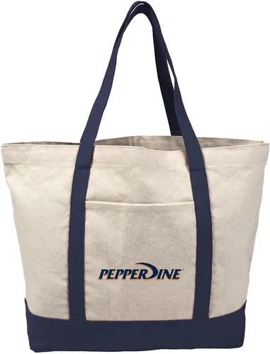 Vista 367 de Campus Lab Bolsa de lona con logotipo primario colegiado con bolsillo externo, bolsa de hombro reutilizable para ir de compras, playa Águilas A&m