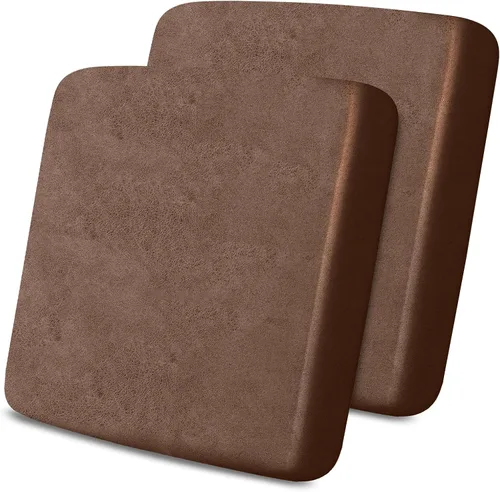 Vista 88 de Fundas de cojín tipo cuero para sofá, juego de fundas protectoras de muebles para sillón seccional, sofá biplaza de tela de elastano elástica