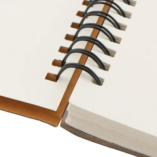 Vista 3 de HEIHAK 5 Pack A3 16.5 x 11.6 Inch Sketch Notebooks, 60 Pages 30 Sheets Top Spiral Bound Pocket Sketchbooks, Spiral Notepads Sketch Pads Bulk for