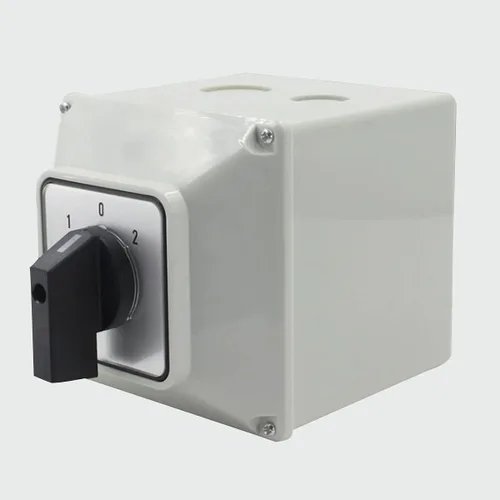 Vista 7 de Interruptor selector de cambio universal, con caja impermeable, 3 posiciones 16 terminales, interruptor de transferencia de energía, generadores