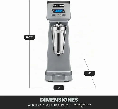 Vista 5 de Waring Mezclador de bebidas de husillo único de servicio pesado