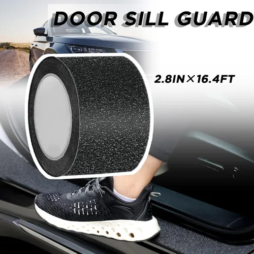 Vista 2 de Frienda - Protectores de borde de puerta de coche, protector de umbral de puerta, protector de entrada automotriz, anticolisión, tiras de protección