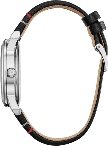 Vista 2 de Citizen Eco-Drive Disney Unisex Watch Stainless Steel with Leather Strap Mickey Mouse
