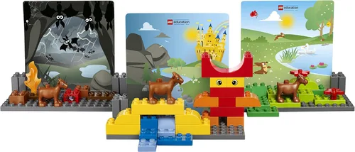 Vista 4 de LEGO StoryTales DUPLO Brick Set 45005, juguete educativo para el desarrollo del lenguaje para niñas y niños a partir de 3 años (109 piezas)