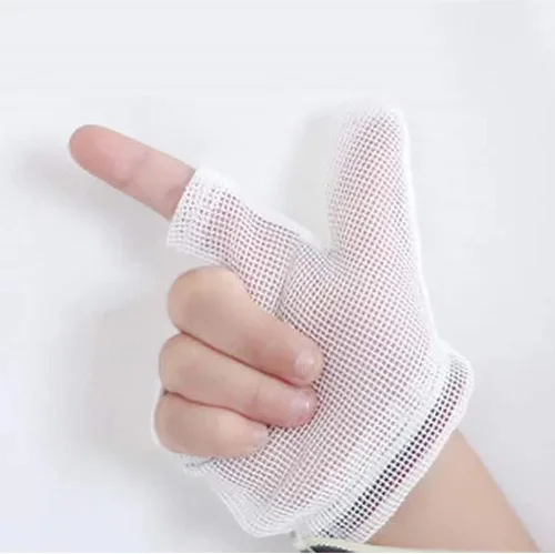 Vista 3 de Baby Stop Thumb Chuping Kids Finger Guard Stop Infant Finger Chuping(L)