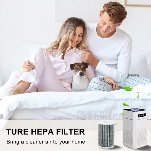 Vista 6 de Filtro de repuesto HEPA para purificador de aire compatible con filtro ZHIBO-C30 para filtros purificadores de aire ANB-VIHOSE-41021 (paquete de 2)