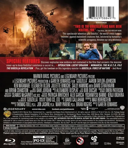 Vista 3 de Godzilla (Blu-ray)