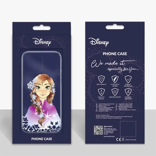 Vista 2 de ERT GROUP Funda de teléfono móvil para Xiaomi Redmi Note 10/10S original y con licencia oficial de Disney, diseño Anna 001 que se adapta