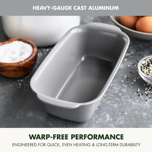 Vista 5 de GreenPan Premiere Ovenware - Molde antiadherente de cerámica saludable para pan de 1 libra, sin PFOA ni PFAS, utensilios para hornear resistentes a