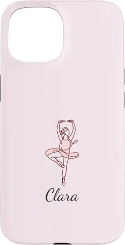 Vista 6 de Clara - Carcasa para iPhone 17, diseño de bailarina, bailarina, bailarina, bailarina, navidad