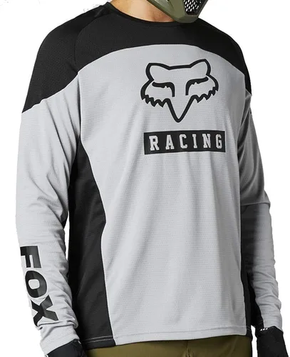 Vista 3 de Fox Racing Jersey de ciclismo de montaña de manga larga Defend para hombre