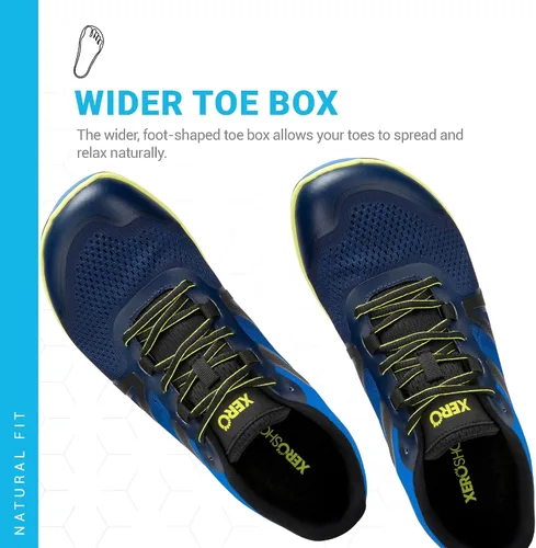 Vista 2 de Xero Shoes HFS II - Tenis de correr para hombre, calzado sin caída, tenis ligeros, sensación descalza