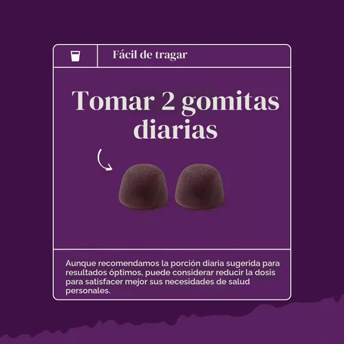 Vista 6 de Gomitas de hierro extra fuertes, constructor de sangre con vitamina C, 30