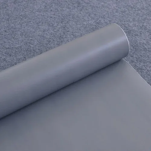 Vista 2 de Yifely Revestimiento de papel para estanterías de color gris sólido, adhesivo extraíble para cajón, 17.7 pulgadas por 9.8 pies